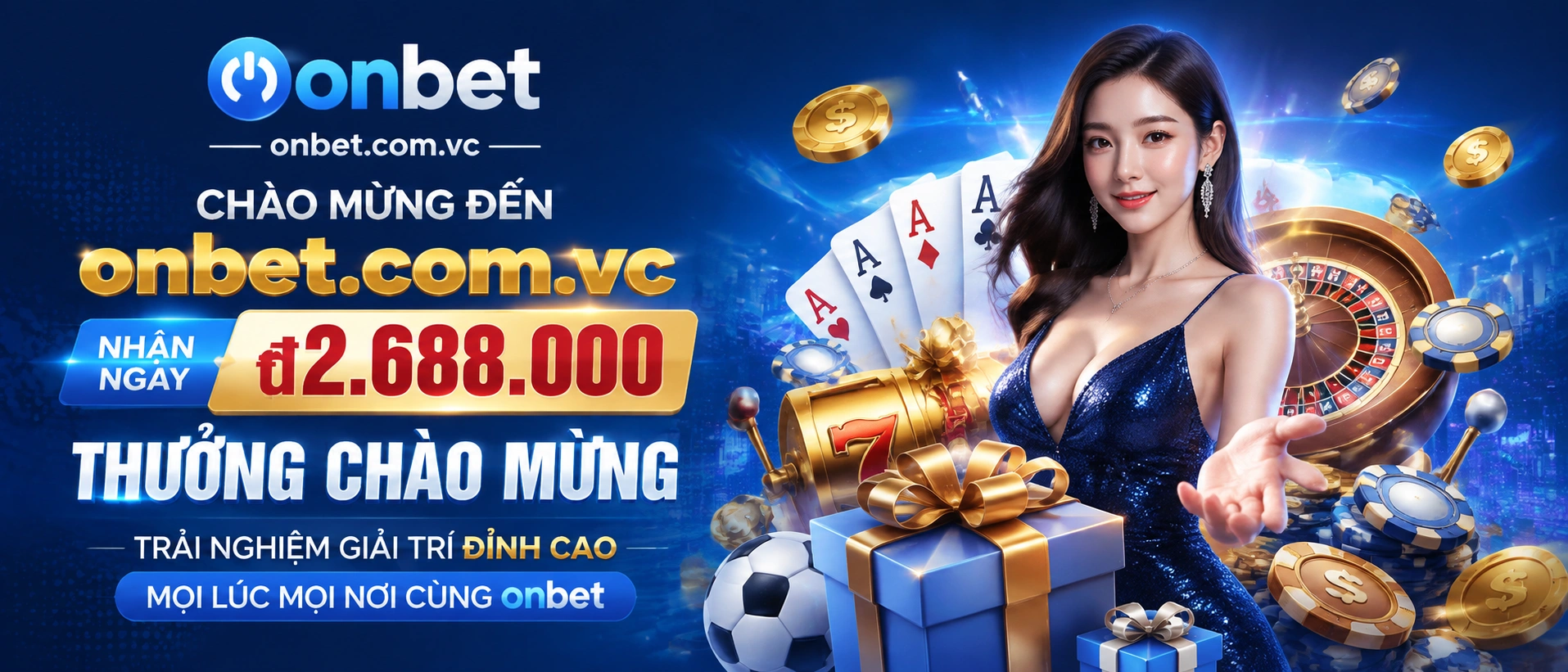 Giao diện ONBET trên mobile với sảnh trò chơi gọn, phù hợp vào game nhanh