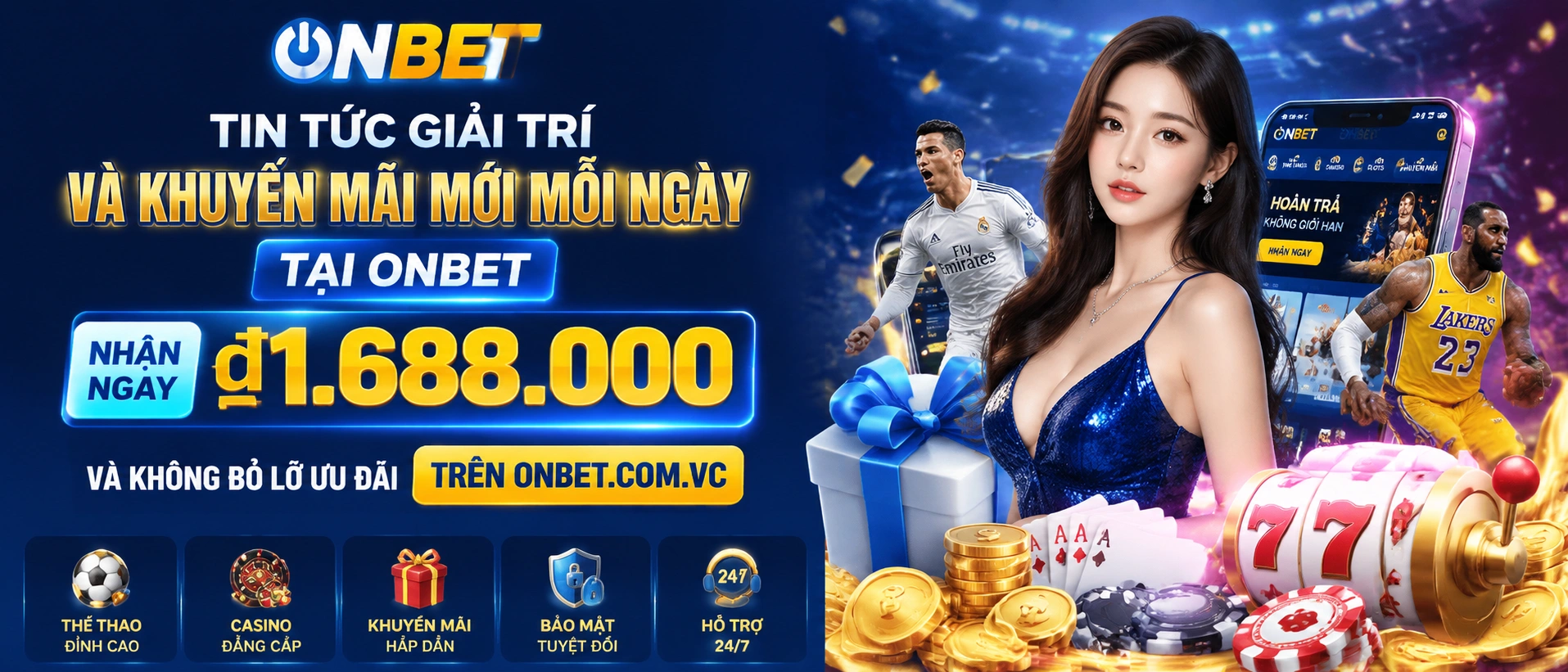 Cập nhật tin tức ONBET về nhiều loại trò chơi và ưu đãi mới